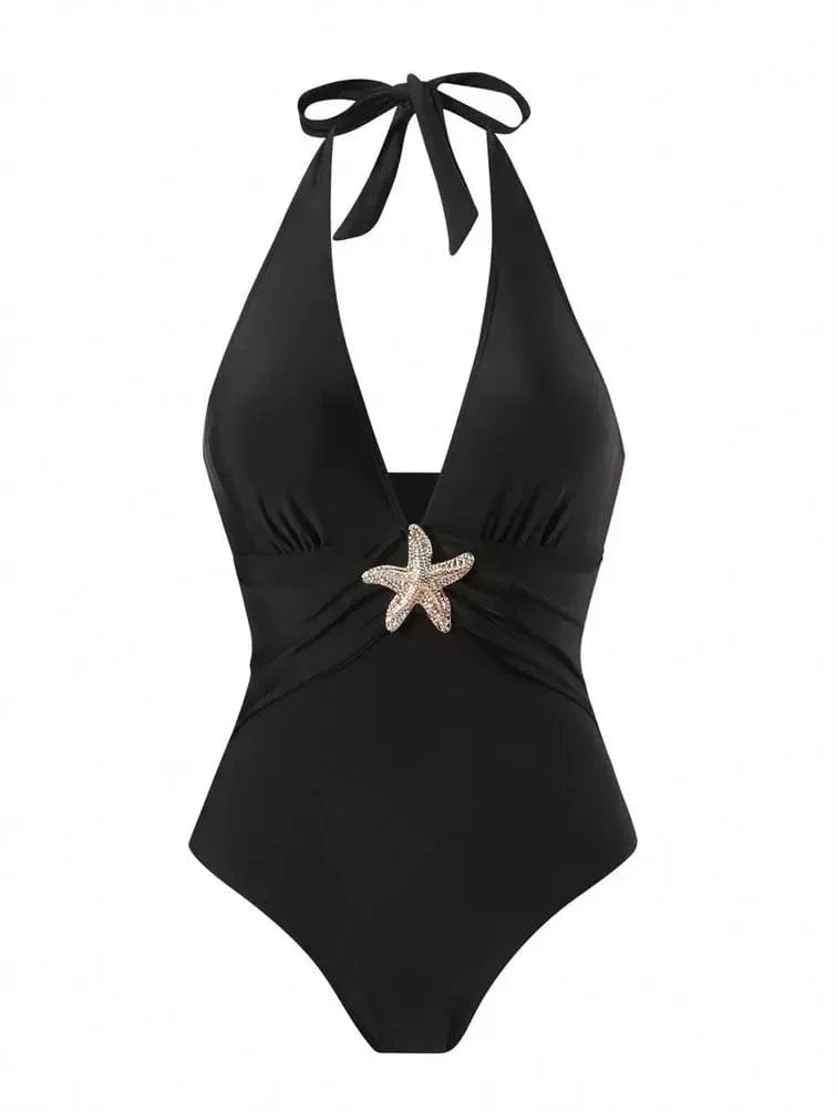 Star Swimsuit With Wrap FT753