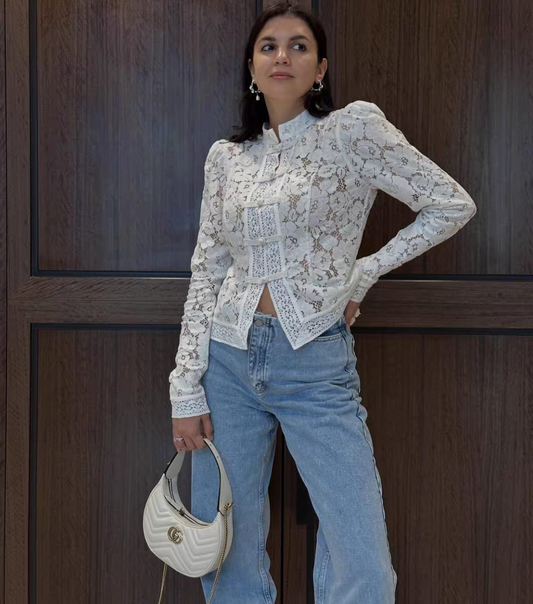 Stunning Luxury Lace Top FT757
