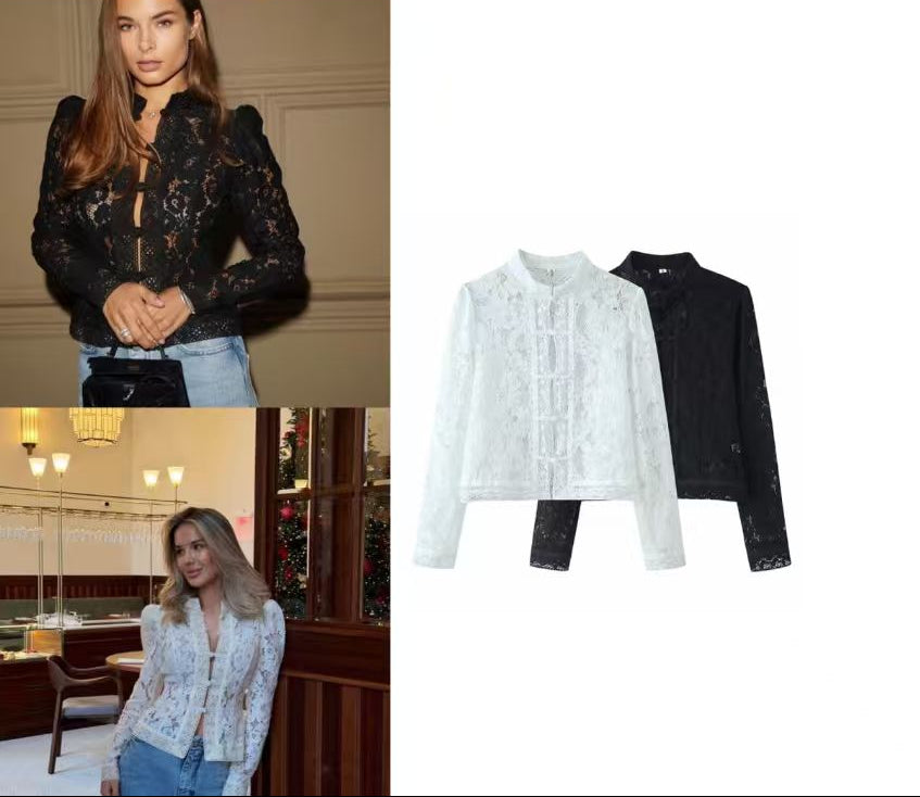 Stunning Luxury Lace Top FT757
