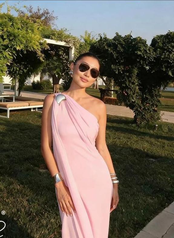 Stunning Draped Gown FT758
