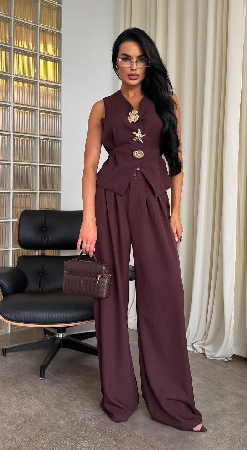 Exclusive Waist Coat With Pants FT767