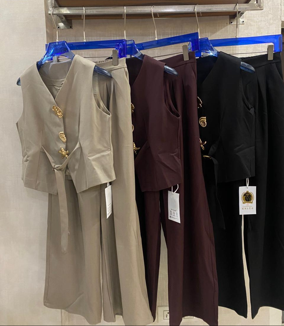 Exclusive Waist Coat With Pants FT767