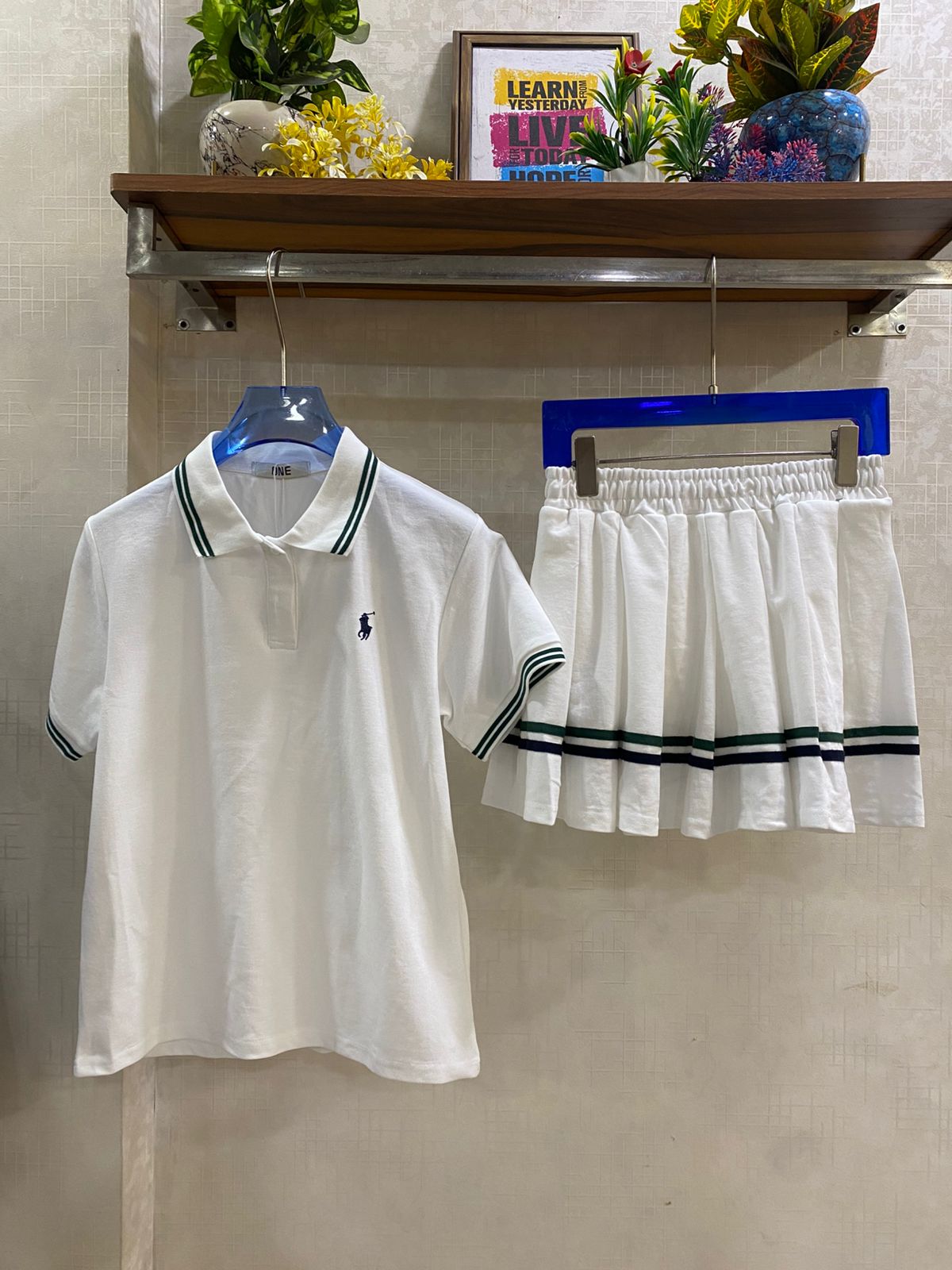 Stunning Polo Skirt Set FT777