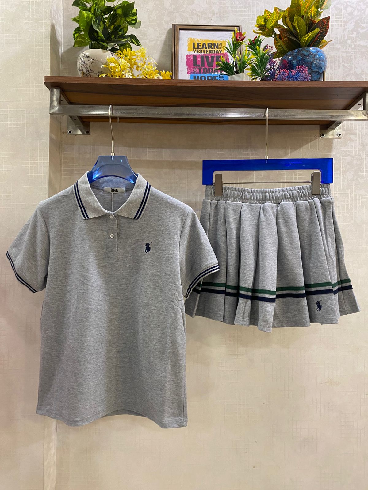 Stunning Polo Skirt Set FT777