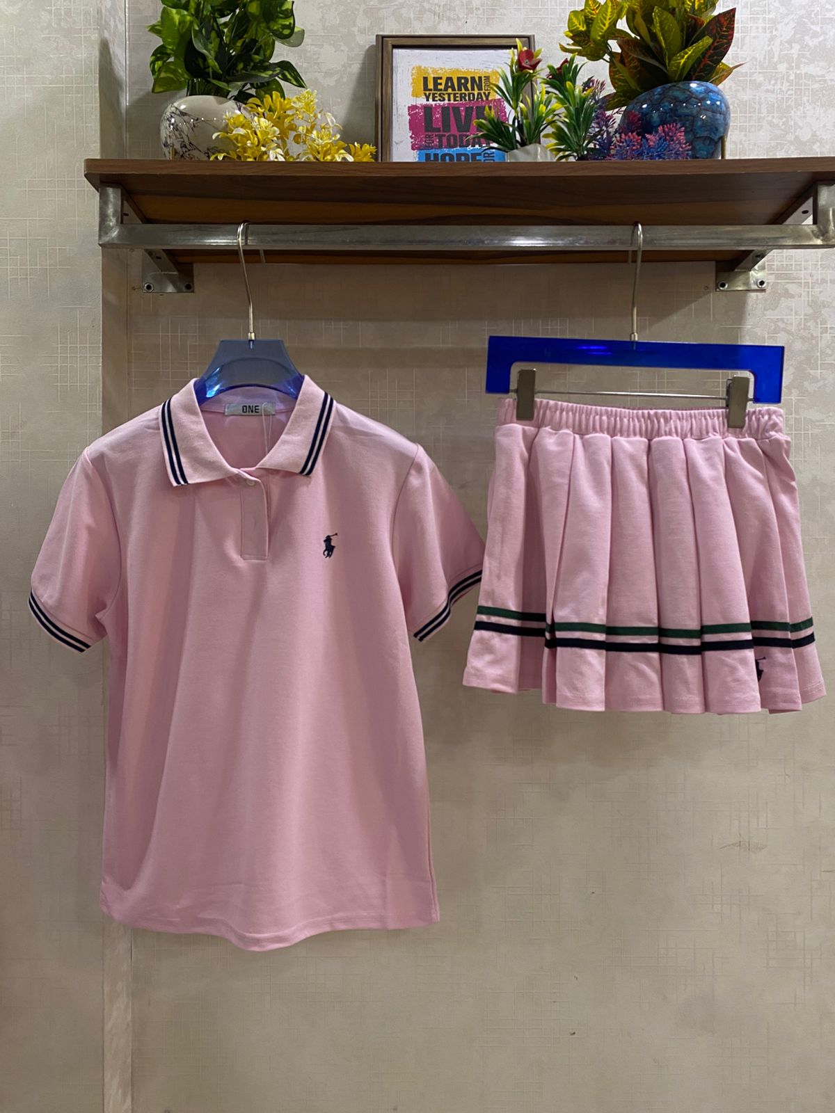 Stunning Polo Skirt Set FT777