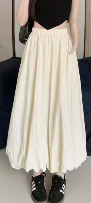 Stunning Balloon Skirt With Pockets FT792