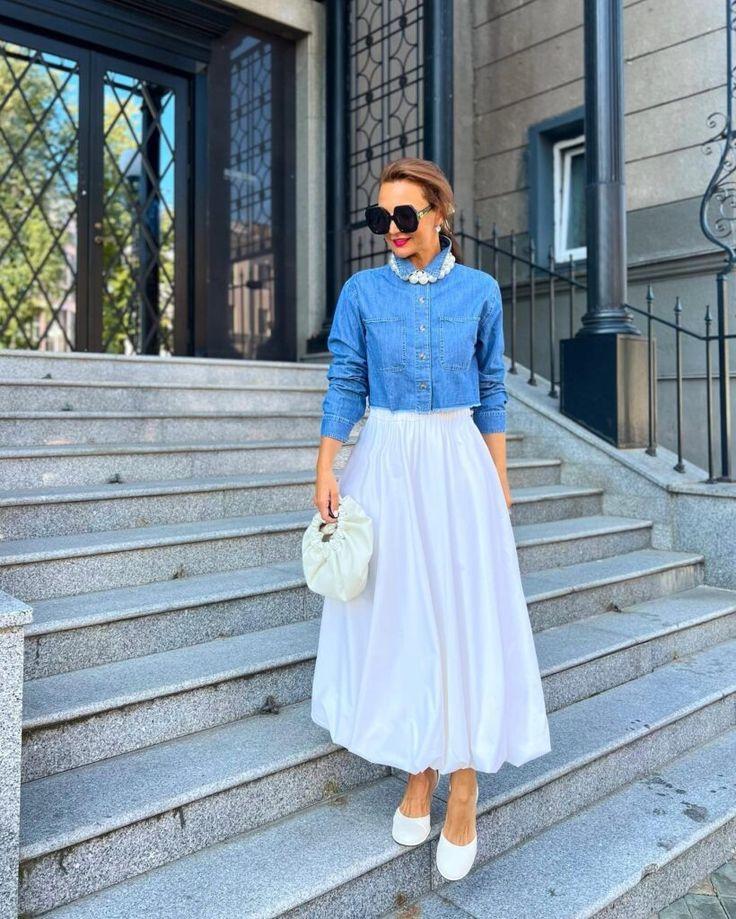 Stunning Balloon Skirt With Pockets FT792