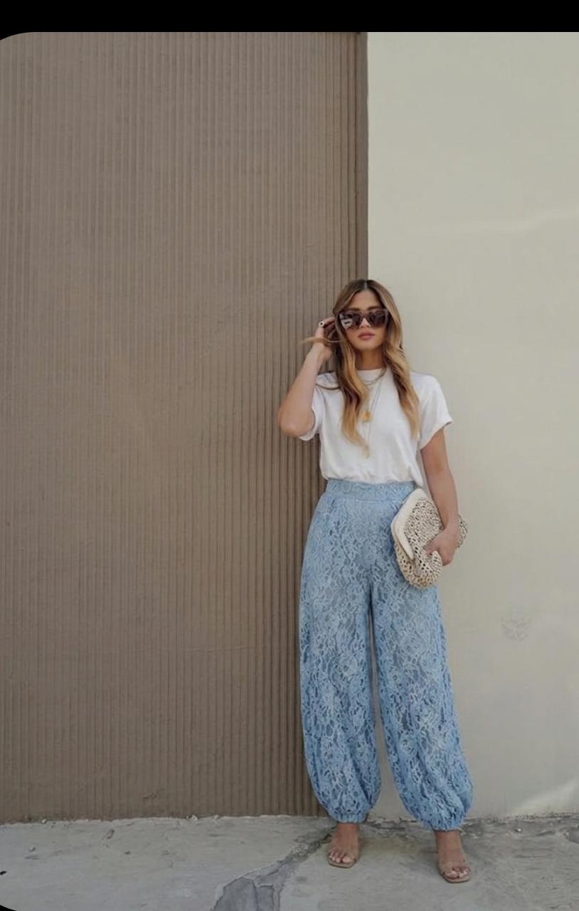 Lace Balloon Pant FT796