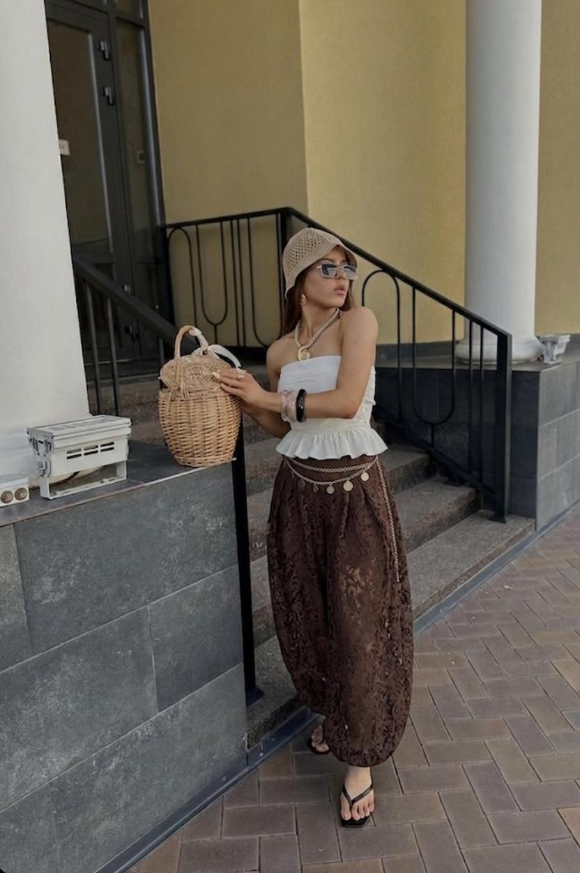 Lace Balloon Pant FT796