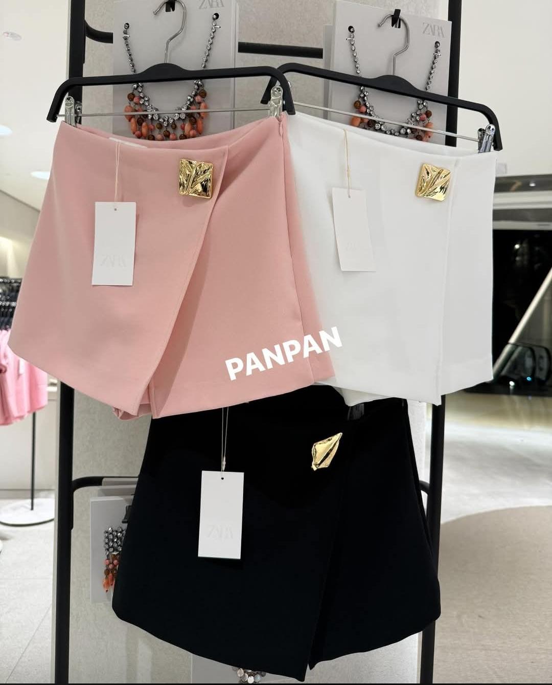 Golden Detailed Skirt FT800