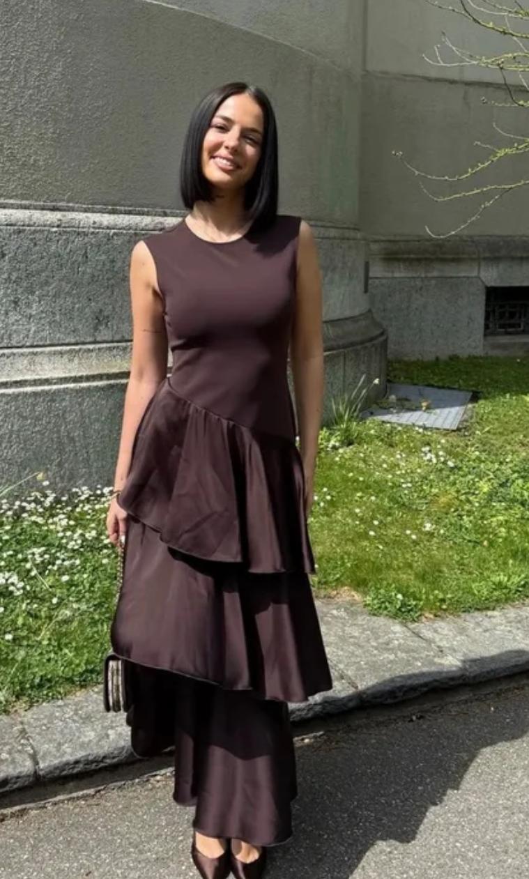 Beautiful Ruffle Dress FT726