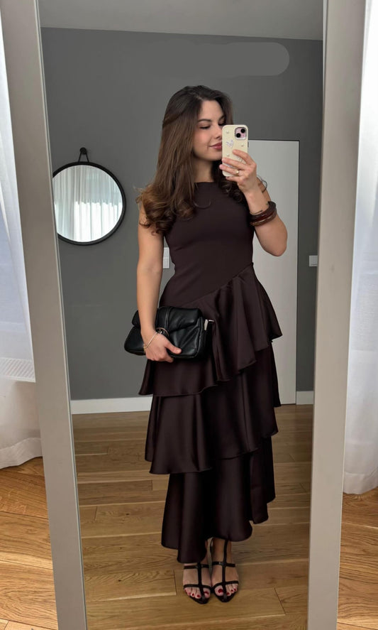 Beautiful Ruffle Dress FT726