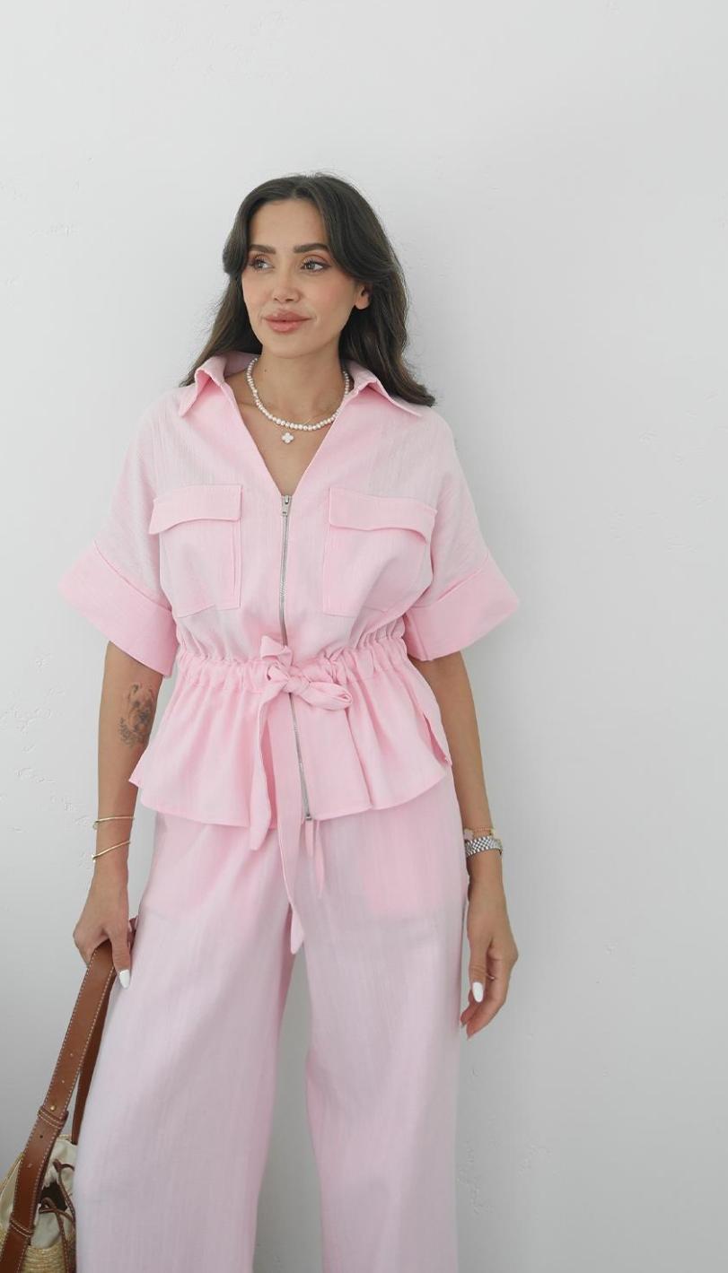 Stunning Daily Wear Drawstring Co-Ord Set FT781