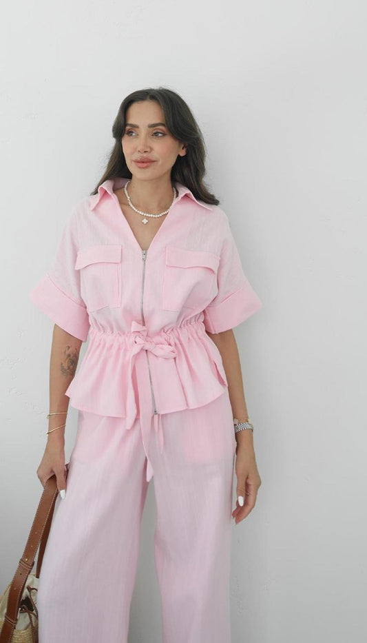 Stunning Daily Wear Drawstring Co-Ord Set FT781
