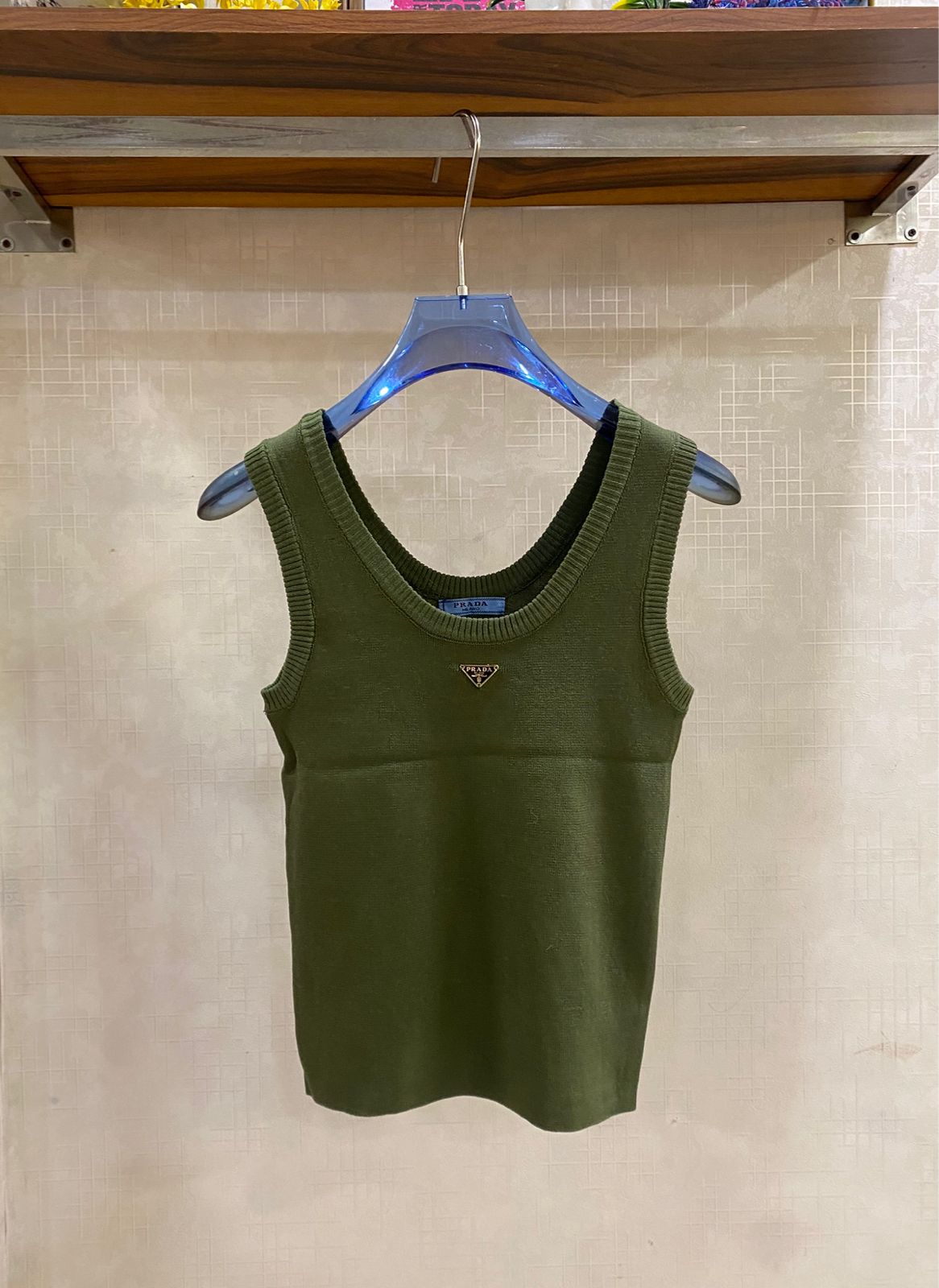 Ribbed-Knit Tank Top FT813