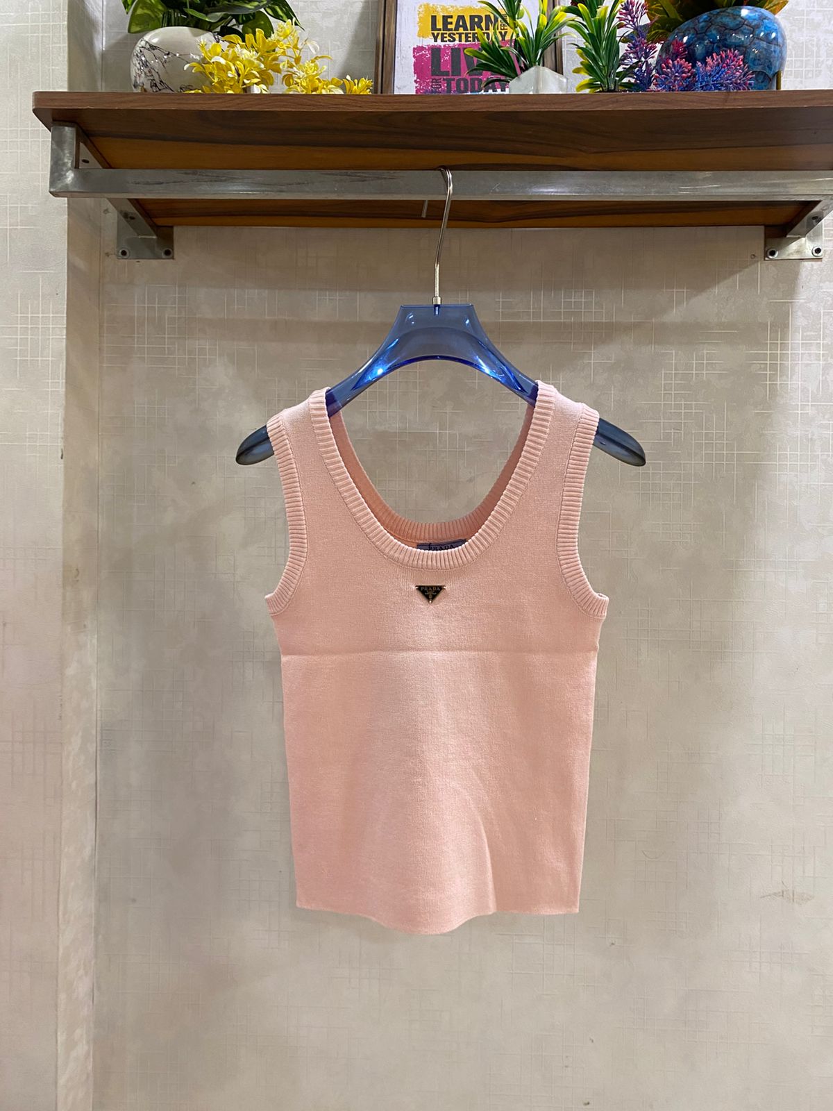 Ribbed-Knit Tank Top FT813