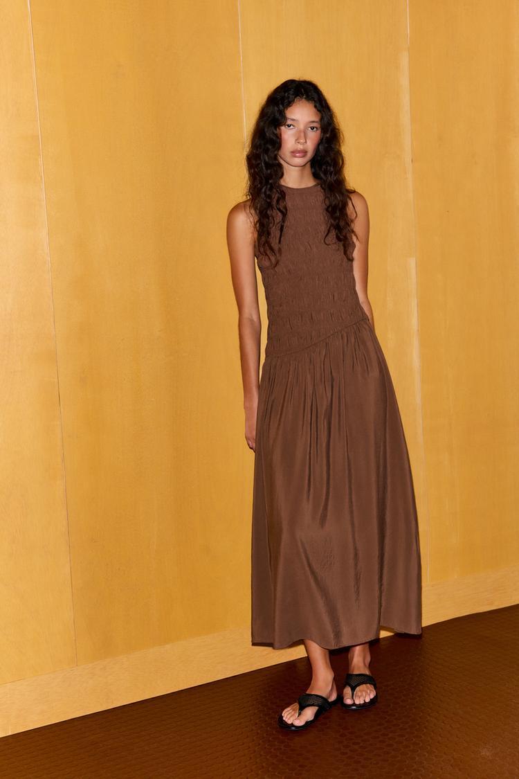 Voluminous Midi Dress FT814