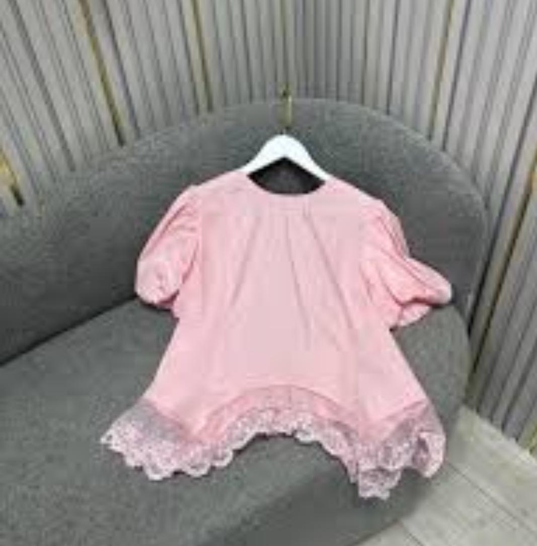 Stunning Lace Cotton Top FT833
