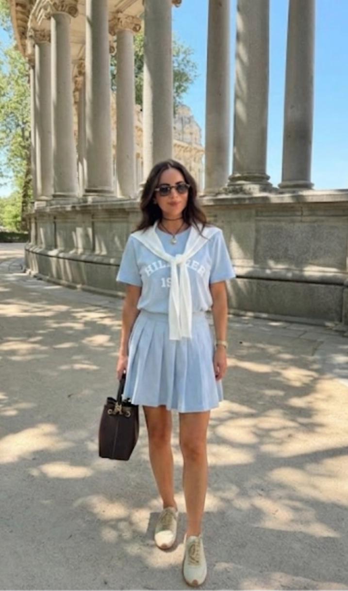 Premium Skirt Set With Scarf FT841