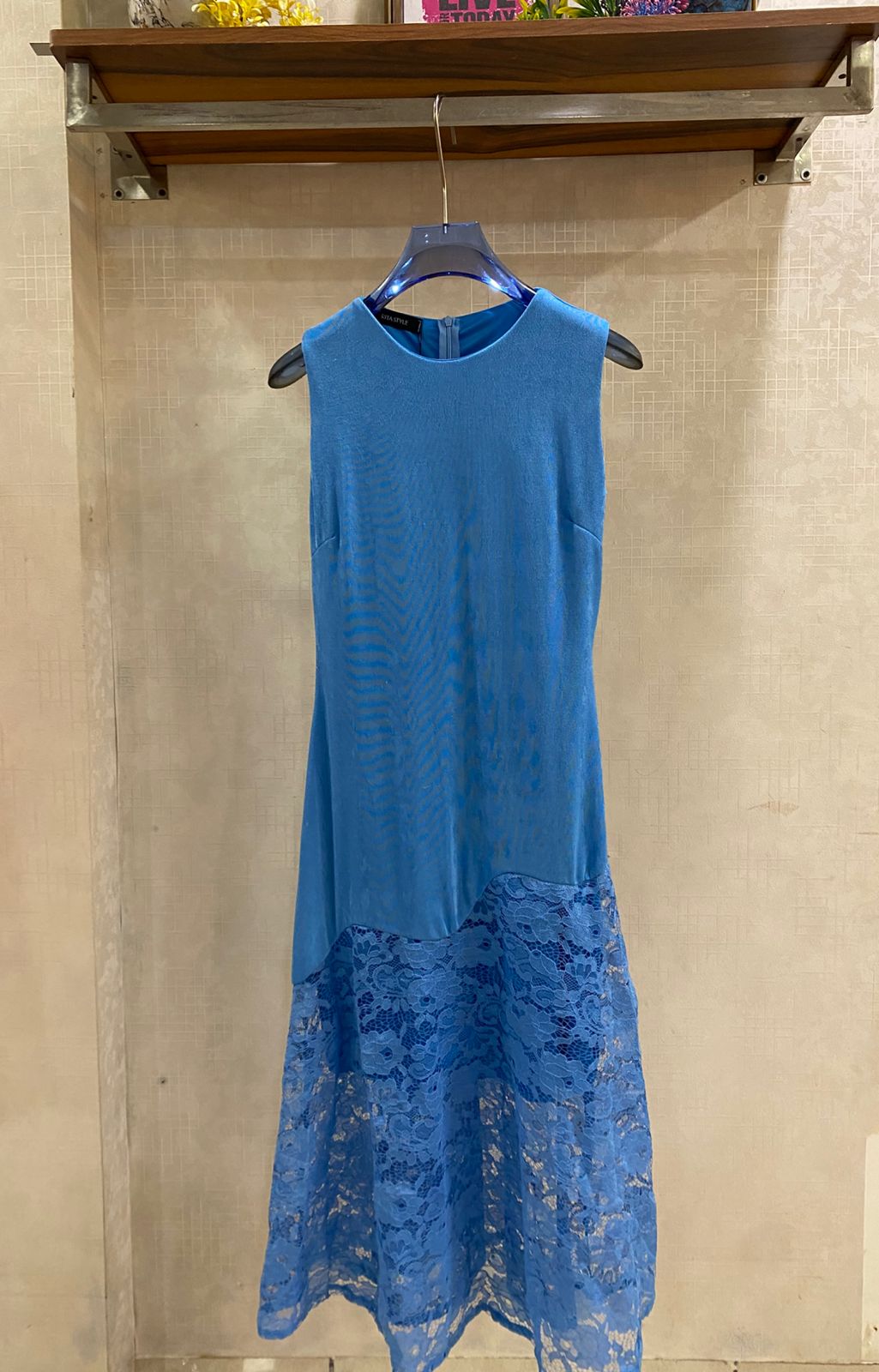 Stunning Cutwork Long Dress FT888