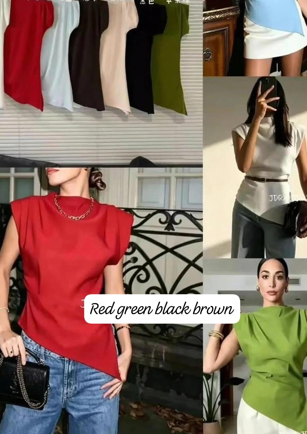 Daily Wear Asymmetric Top FT889