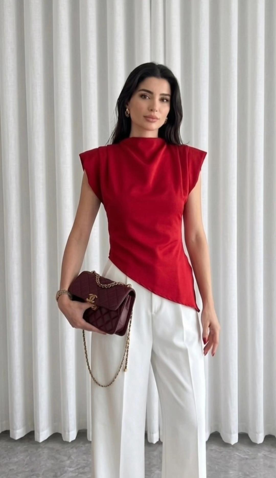 Daily Wear Asymmetric Top FT889