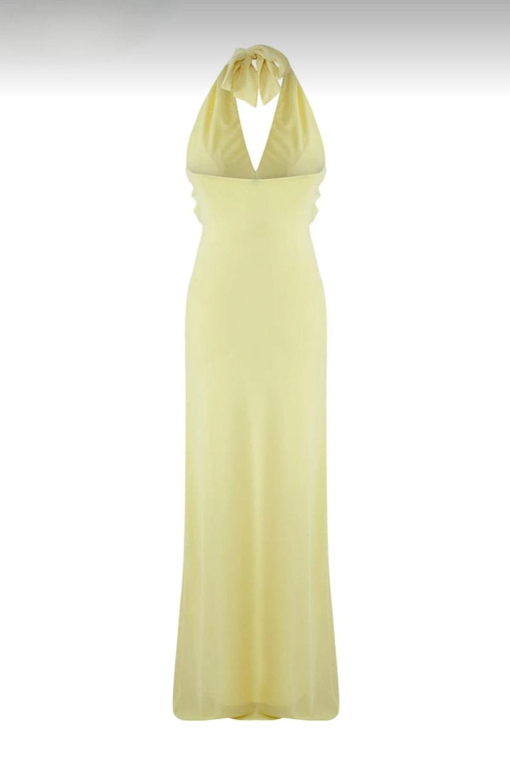 Beautiful Dress With Ruffles And Halter Neck FT905