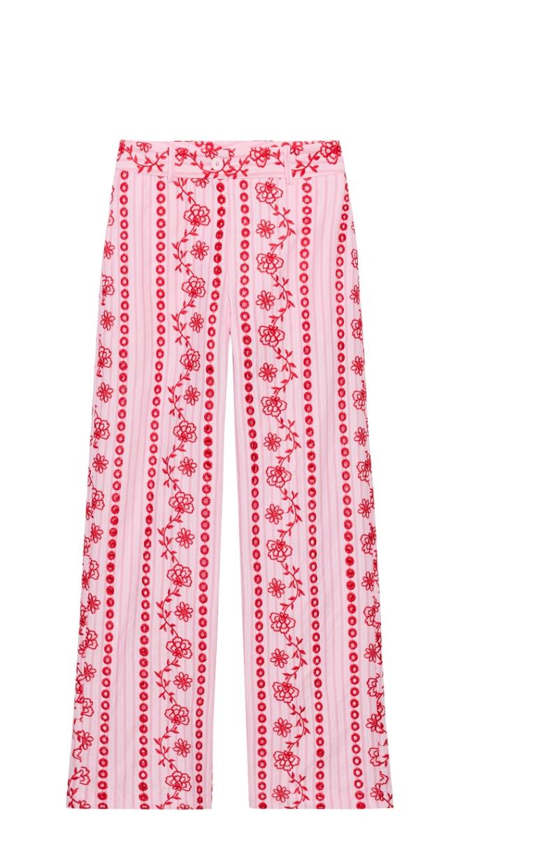 Gracie Embroidered Pant FT903
