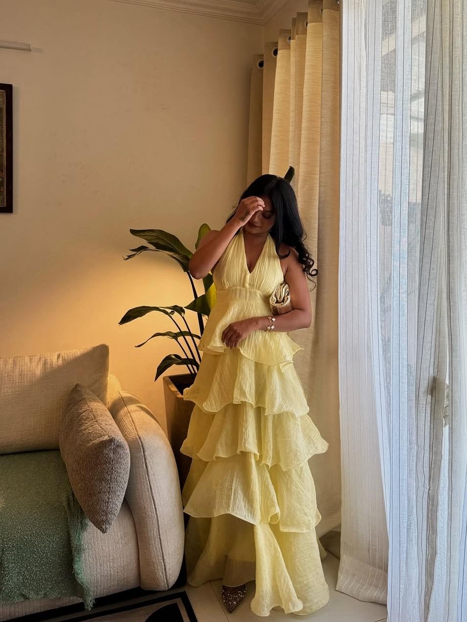 Layered Maxi Dress FT914