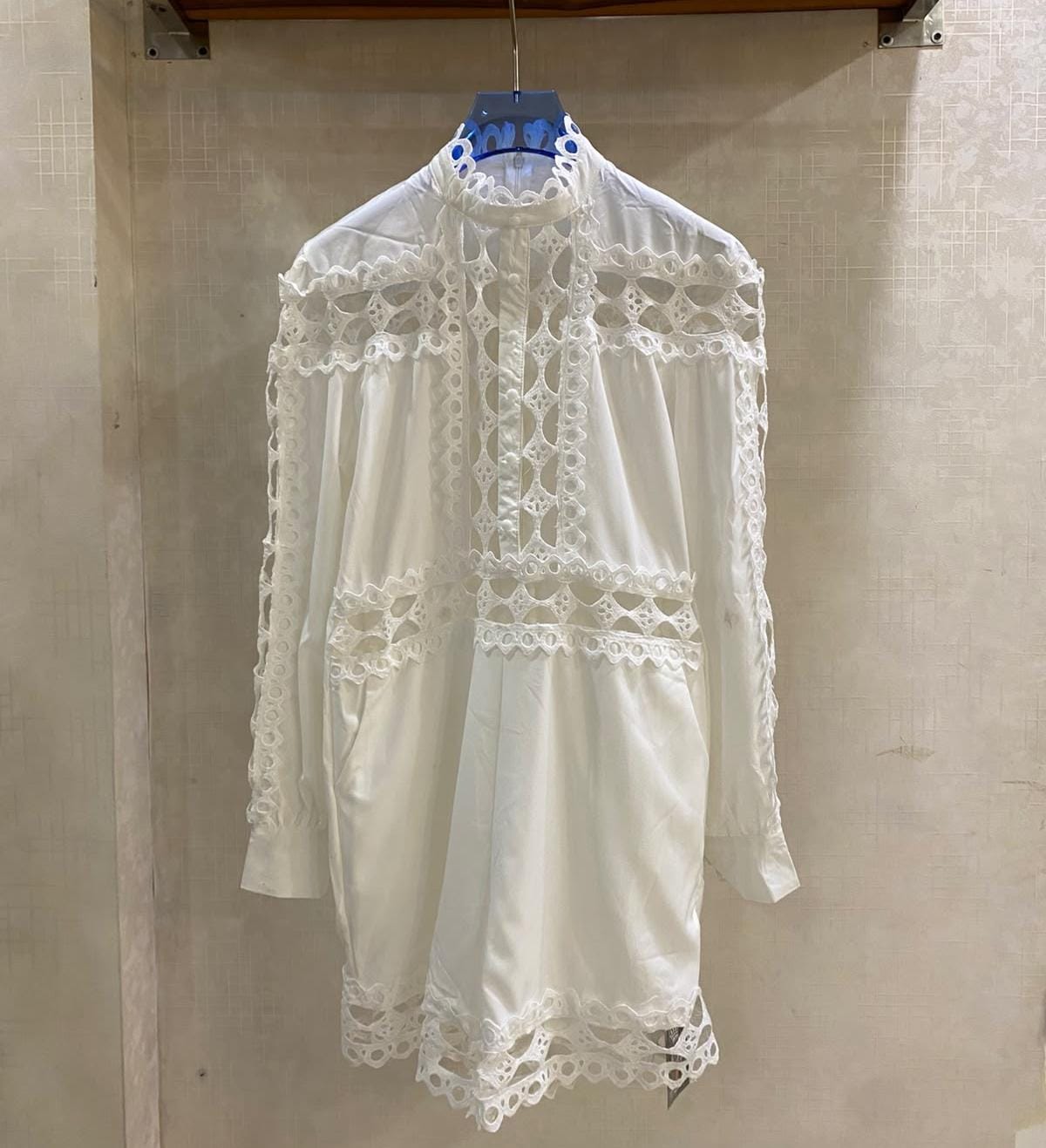 Beautiful Cutwork romper FT944