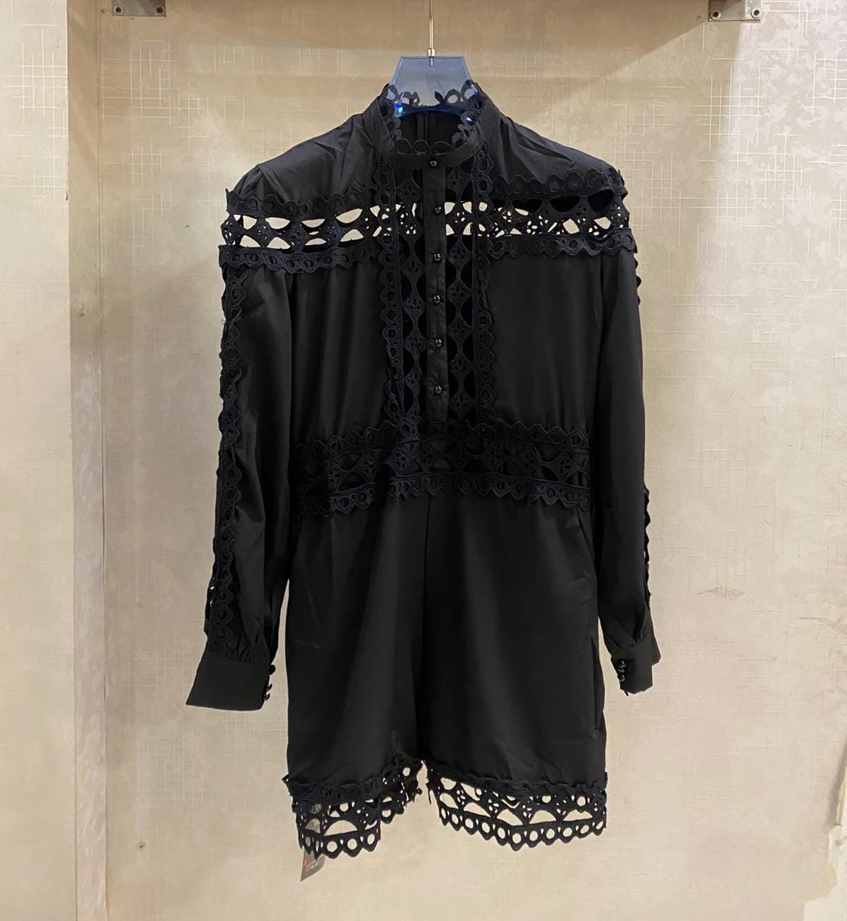 Beautiful Cutwork romper FT944