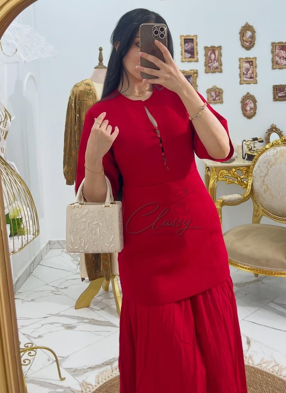 Beautiful Combined knit dress FT9481